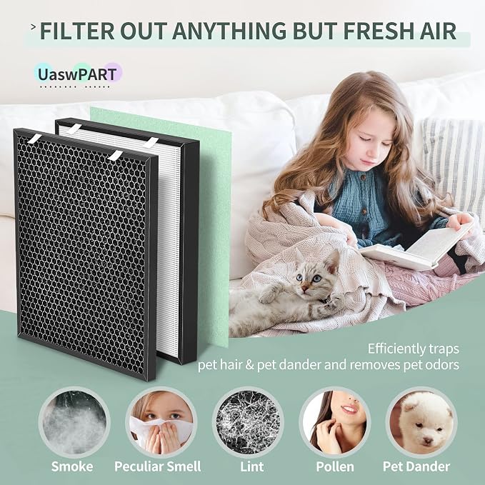 Air400 Filter Compatible with Bissell Air400 Air Pu-rifier Filter Replacement