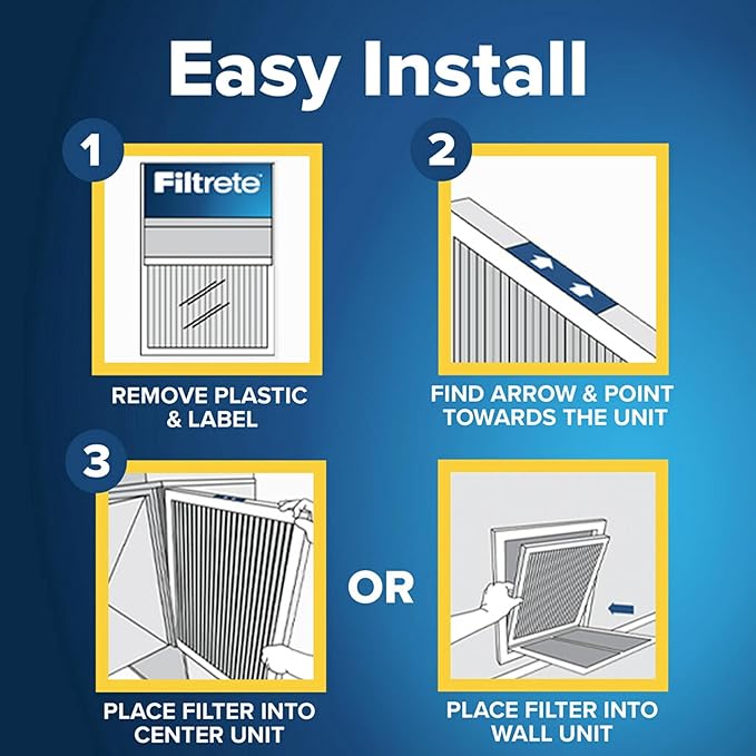 Filtrete 16x20x1 AC Furnace Air Filter, MERV 13, MPR 2200, Elite Allergen