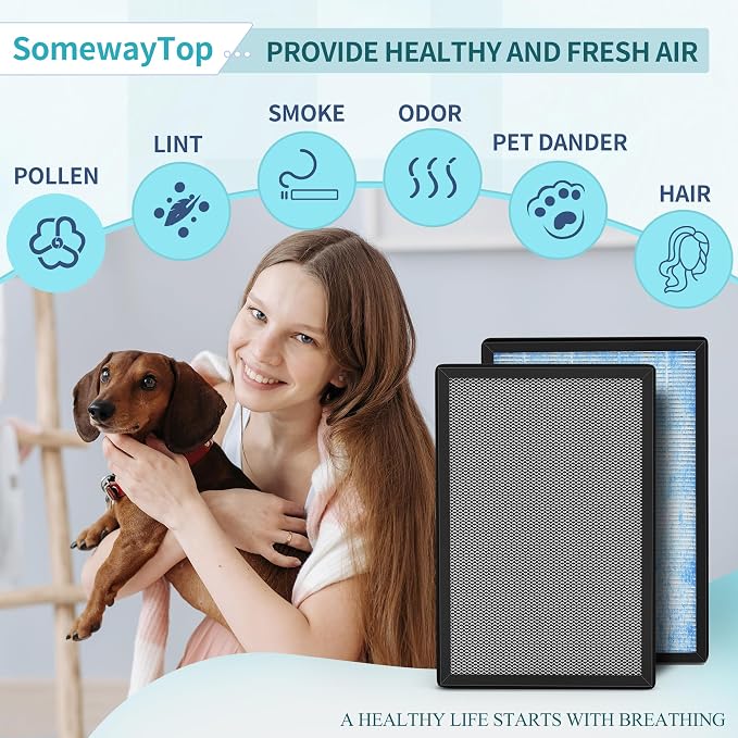 8L HEPA Replacement Filter Set Compatible