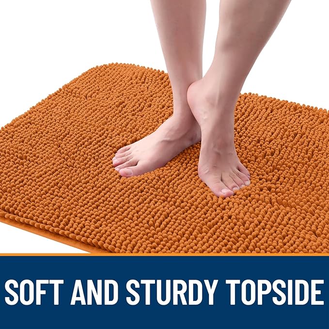 OLANLY Dog Door Mat for Muddy Paws 59x35, Absorbs Moisture and Dirt, Absorbent