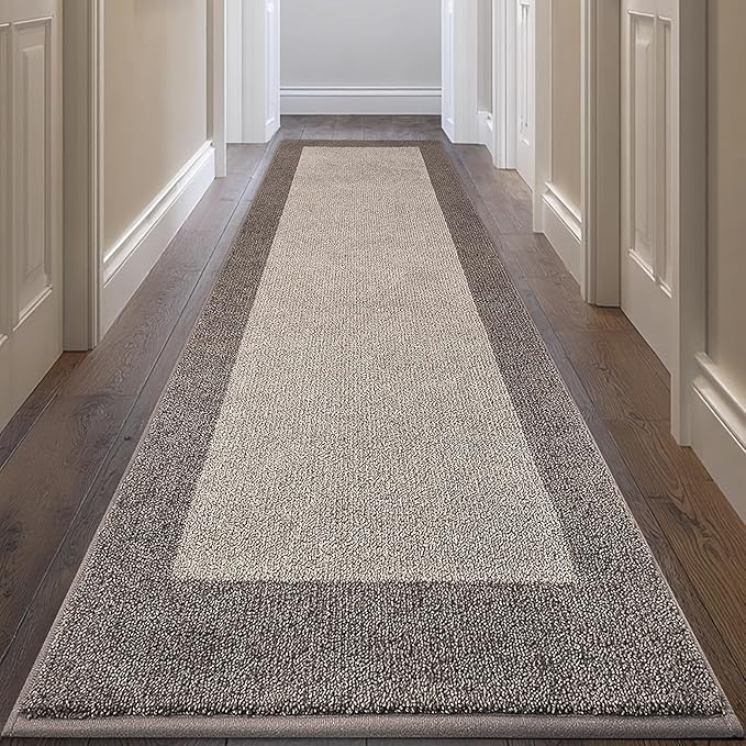 Machine Washable Kitchen Rug 32" x 84", Non Slip Kitchen Mat