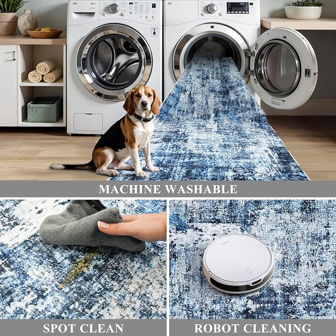 3x4 Washable Entryway Area Rug