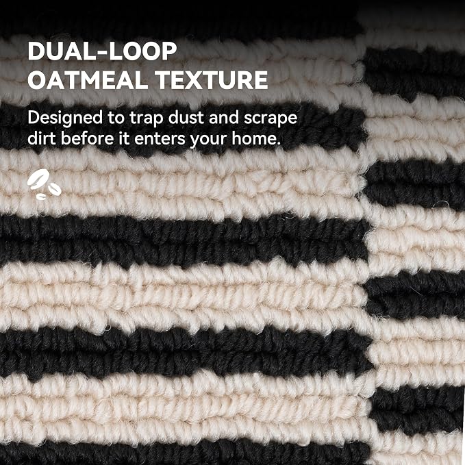 GRANNY SAYS Door Mat, Dirt Absorb Front Door Mat Outside Entrance, Low Profile