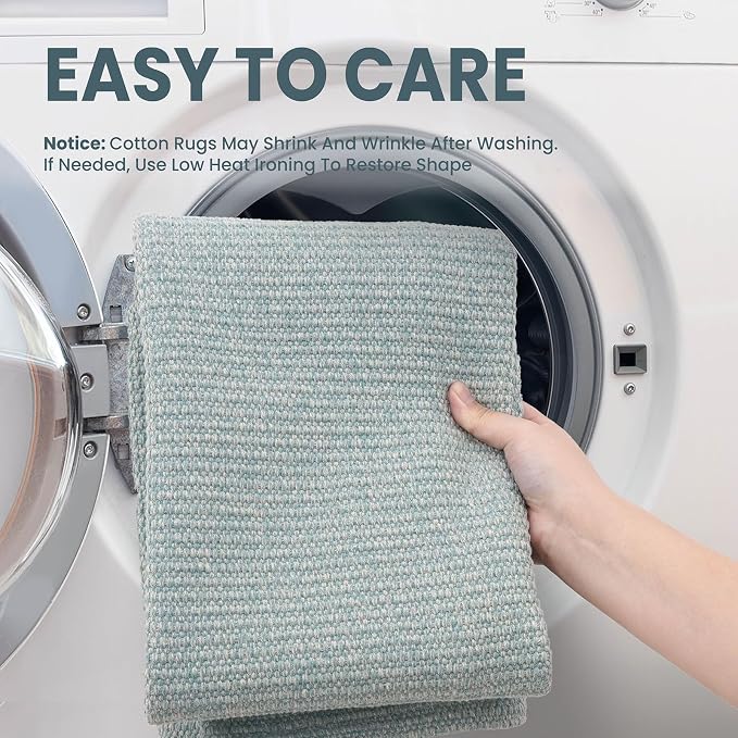 EARTHALL Washable Runner Rug 2x5 Ft Non Slip Runners