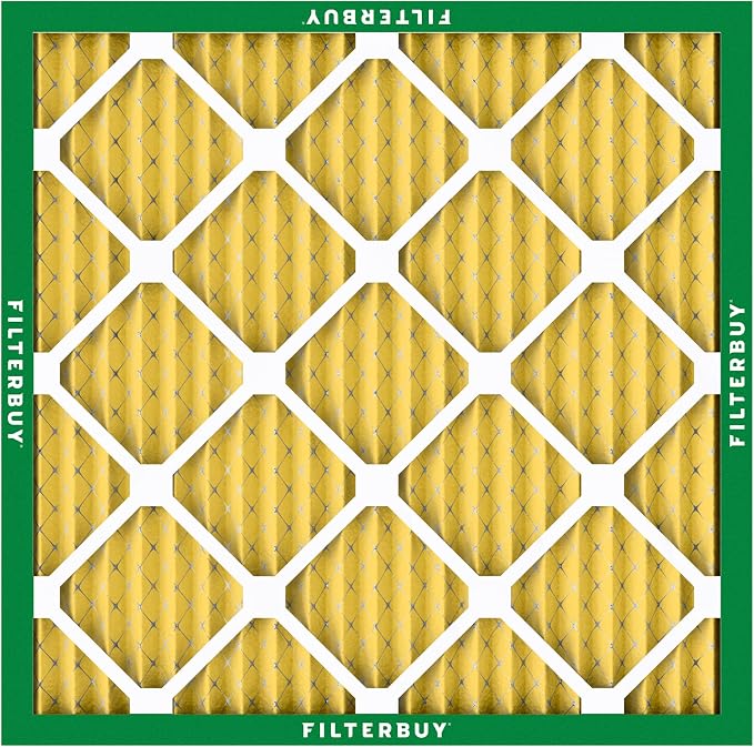Filterbuy 10x10x1 Air Filter MERV 11 Superior Pet & Allergy Defense,