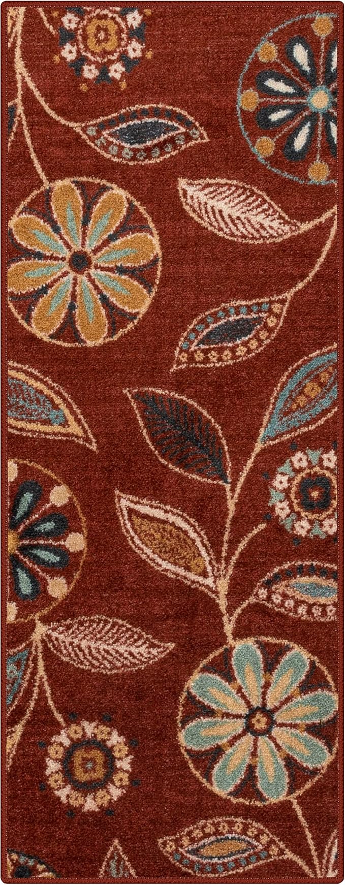 Maples Rugs Reggie Floral Runner Rug