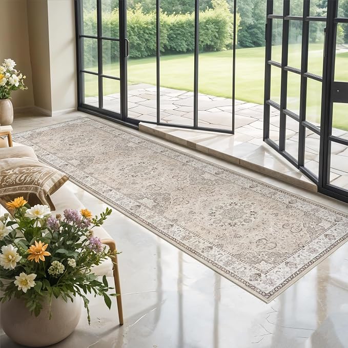 Hallway Washable Runner Rug