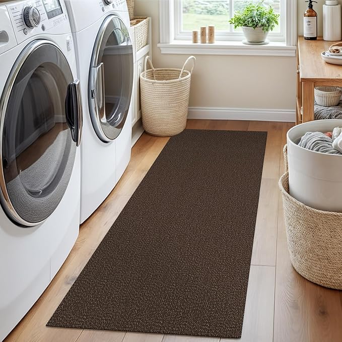 EARTHALL Washable Runner Rug 2x5 Ft Non Slip Runners