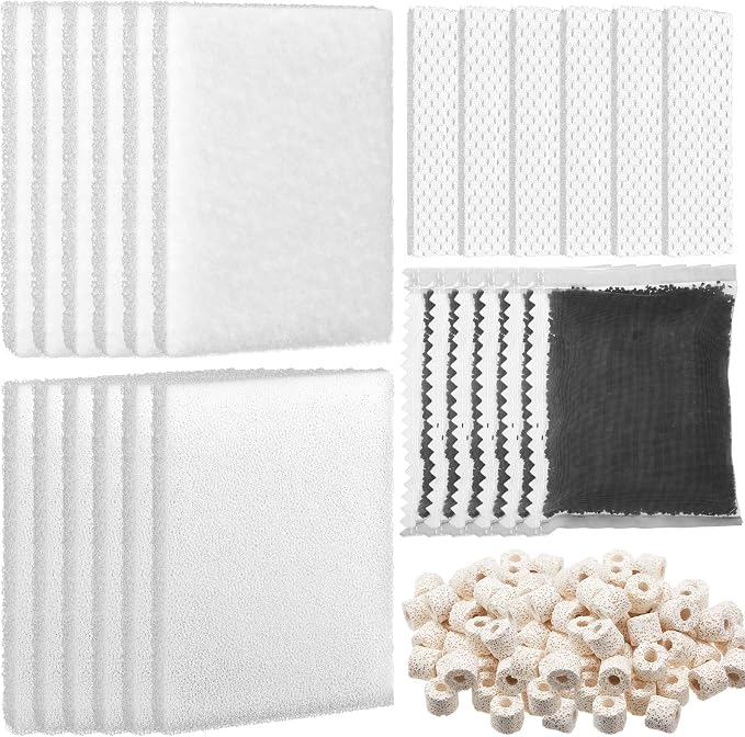 26 Pcs Aquarium Filter Media Kit Compatible