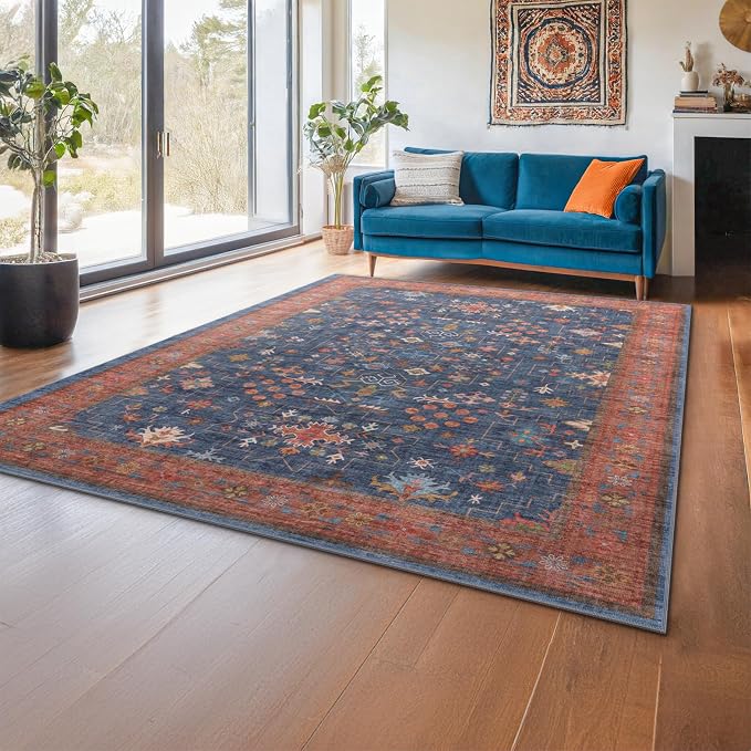 Hazo Haus Dining Room Rugs for Under Table