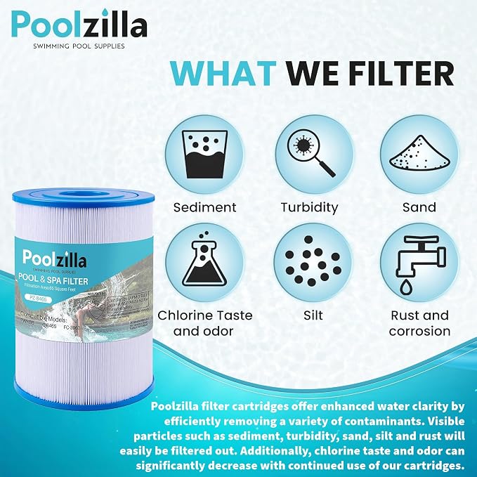 Poolzilla 2-Pack Spa Filter Cartridge Replacement