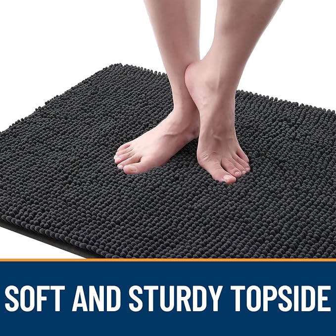 OLANLY Dog Door Mat for Muddy Paws 40x32, Absorbs Moisture and Dirt, Absorbent