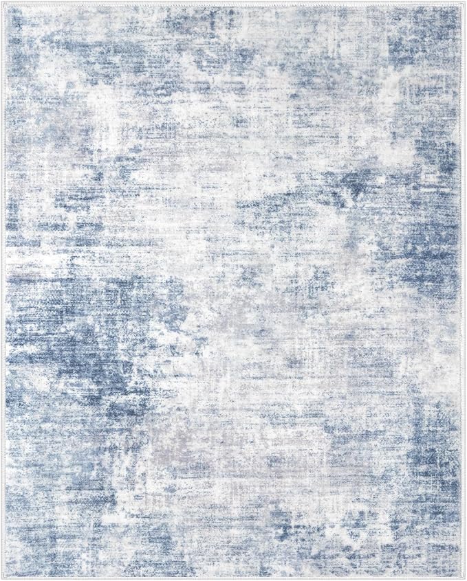 IOHOUZE Abstract Area Rug 4x5 Ft Washable Rugs