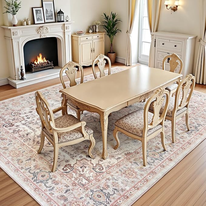 Lofus 6x9 Area Rugs for Living Room, Washable Area Rug, Rugs for Bedroom