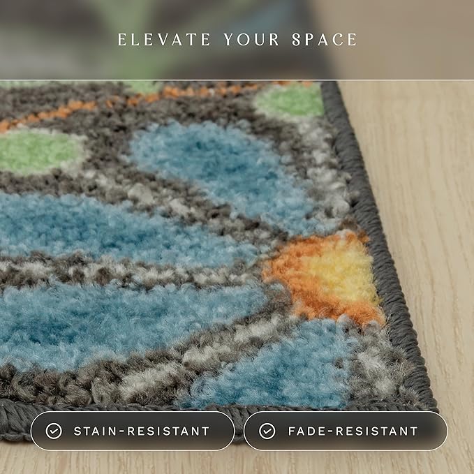 Maples Rugs Reggie Floral Runner Rug