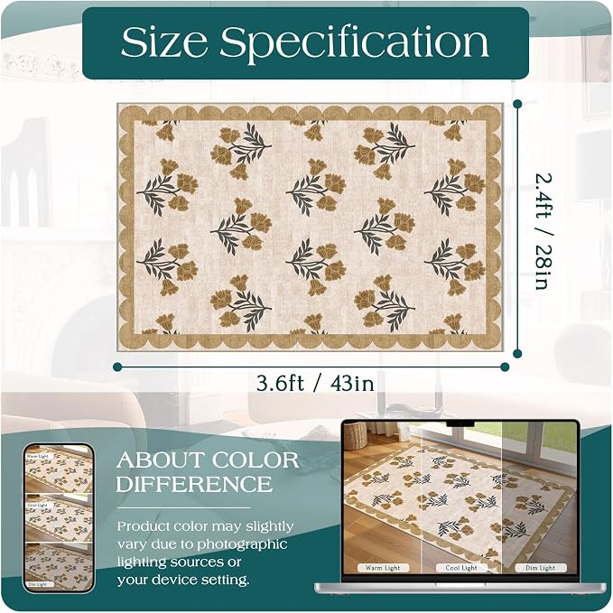 Floral Outdoor Rug