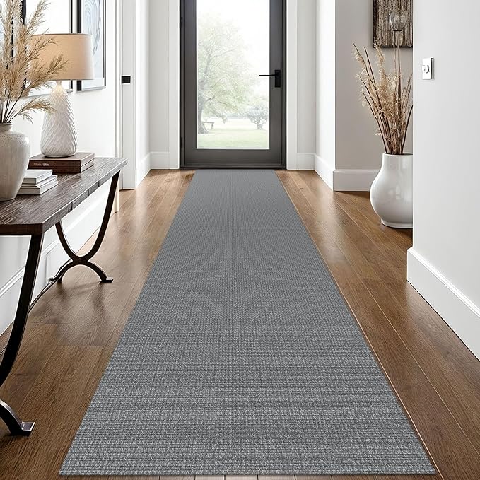 EARTHALL Washable Runner Rug 2x12 Ft Non Slip Runners