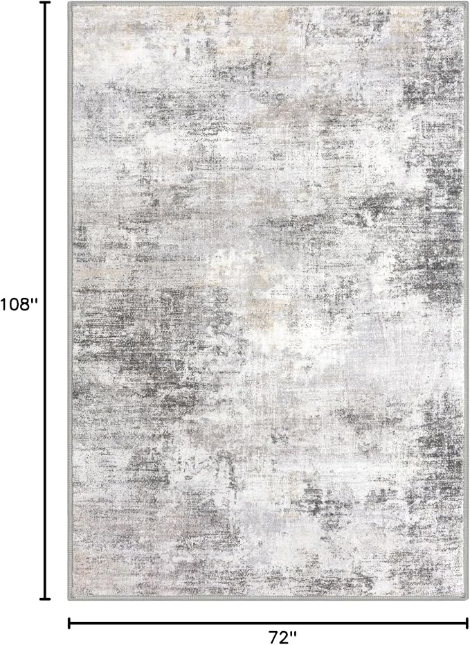 IOHOUZE Abstract Area Rugs 6x9 Ft Washable Rugs