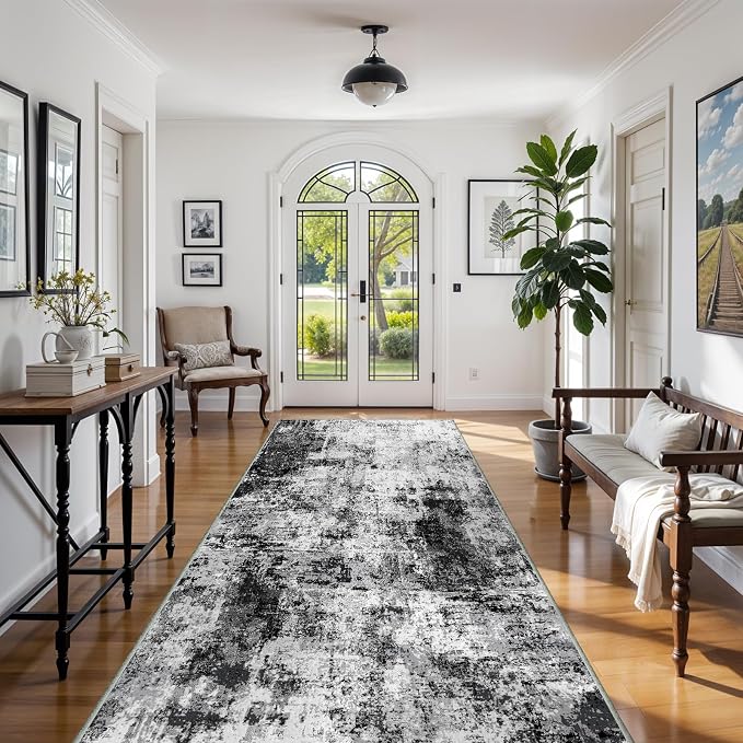 4x10 Wide Washable Runner Rug: Easy-to-Clean Runners