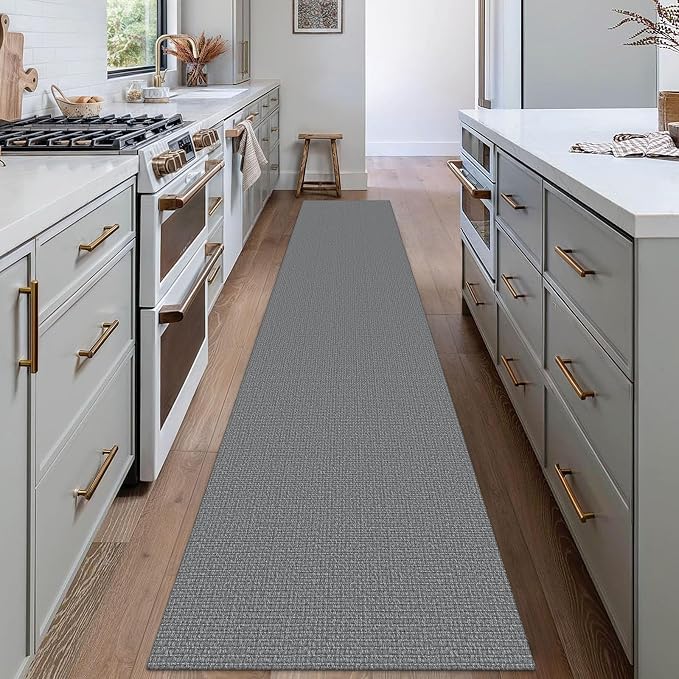 EARTHALL Washable Runner Rug 2x12 Ft Non Slip Runners