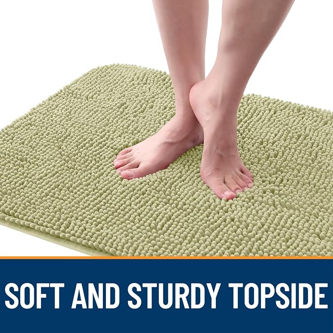 OLANLY Dog Door Mat for Muddy Paws 59x24, Absorbs Moisture and Dirt, Absorbent