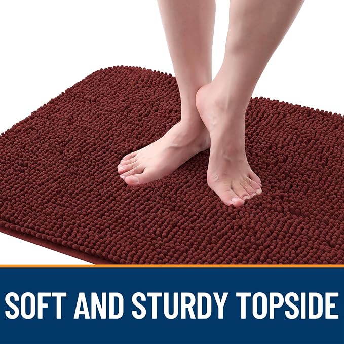 OLANLY Dog Door Mat for Muddy Paws 44x24, Absorbs Moisture and Dirt, Absorbent