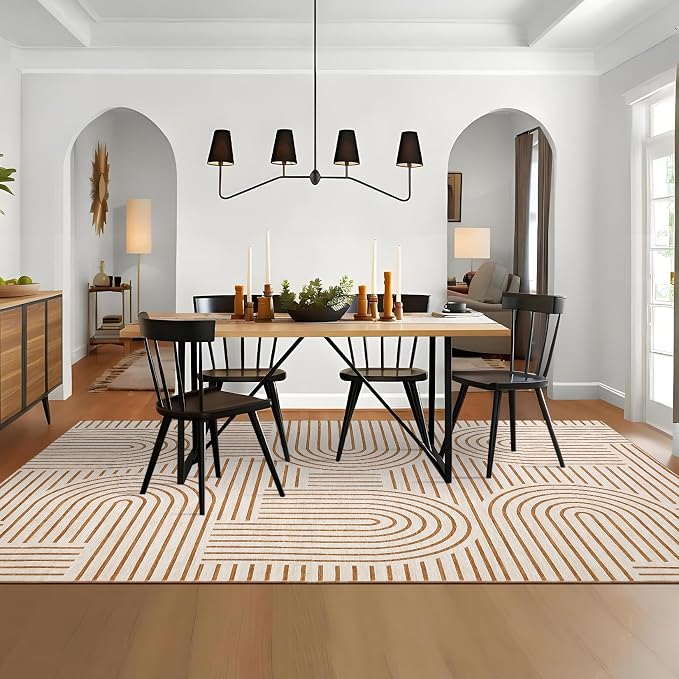 ROYHOME Washable Rug 8x10 Area Rugs