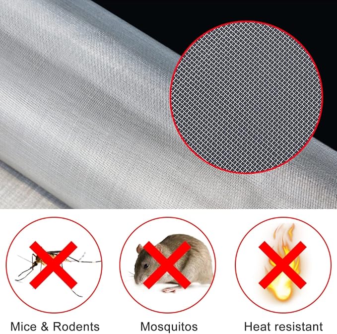 The Wire net Stainless Steel Woven Wire Mesh 304 Stainless Steel Woven Wire 30