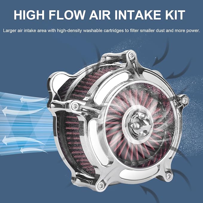 Air Filter Cleaner for Harley Davidson Softail Touring Street Road King Glide