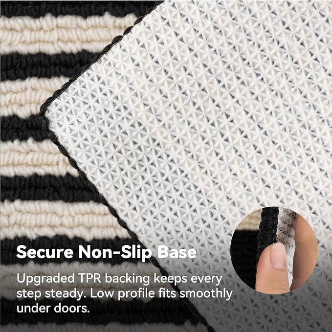 GRANNY SAYS Door Mat, Dirt Absorb Front Door Mat Outside Entrance, Low Profile