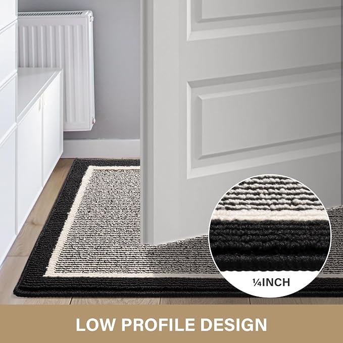 GRANNY SAYS Door Mat, Dirt Absorb Front Door Mat Outside Entrance, Low Profile
