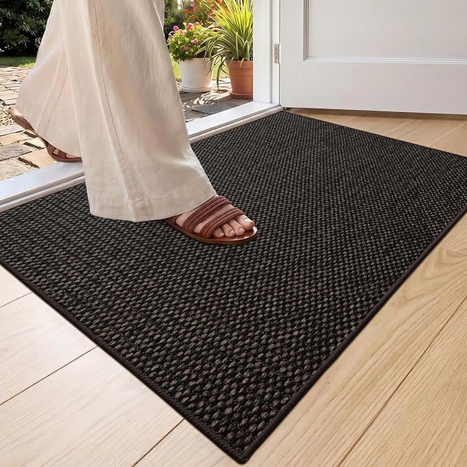Color&Geometry Door Mat 17"x29", Front Door Mat Indoor Rugs