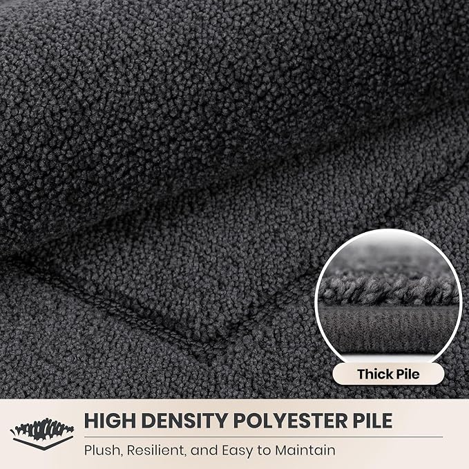PURRUGS Dirt Trapping Door Mat 32" x 70", Non-Slip/Skid Machine Washable