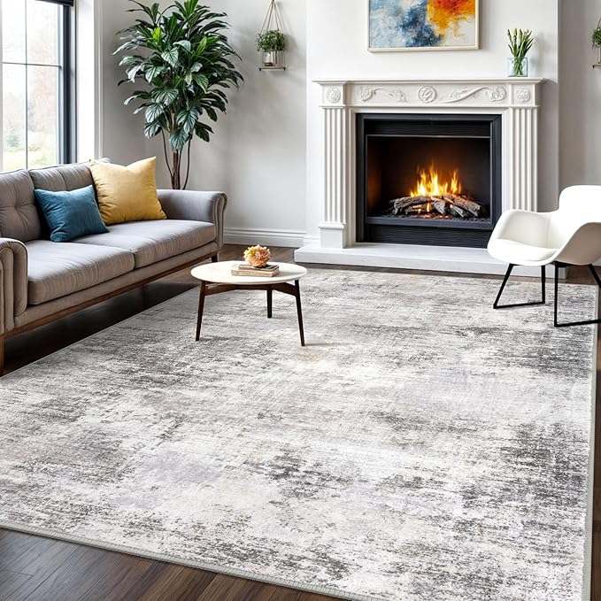 IOHOUZE Abstract Area Rugs 6x9 Ft Washable Rugs
