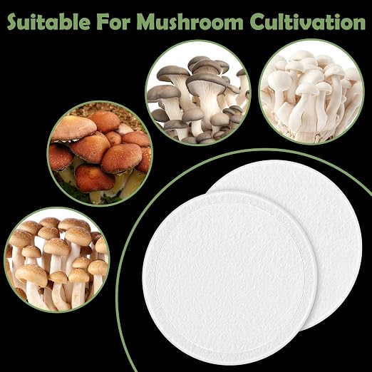 24 Pcs 2.5" Monotub Adhesive Filter Disks-3MM Thick Monotub Filter