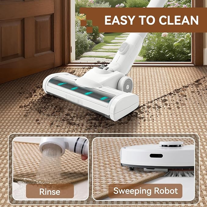 Front Door Mat 17''x30'', Absorbent Dirt Resist Washable Non Slip Low-Profile
