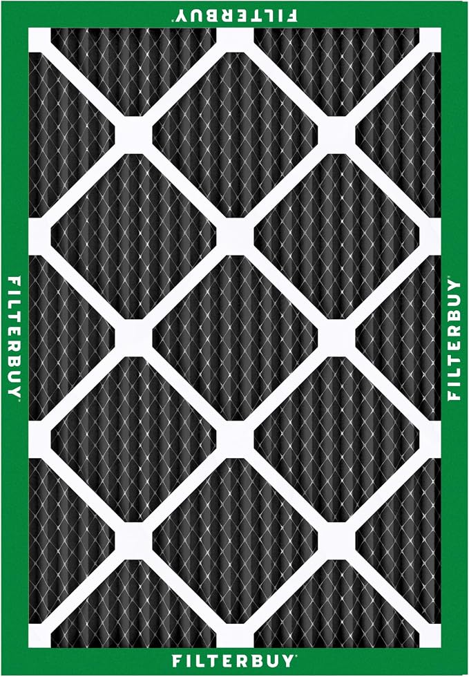 Filterbuy 20x23x1 Air Filter MERV 10 Odor & Allergy Defense