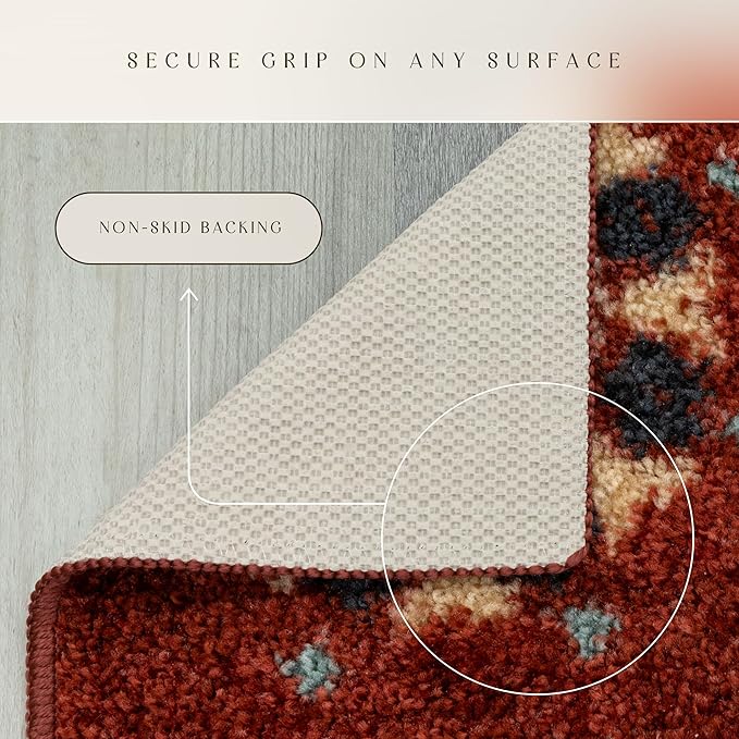 Maples Rugs Reggie Floral Kitchen Rug