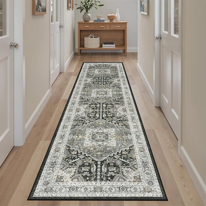 Madane Washable Runner Rug 2x8, Runners