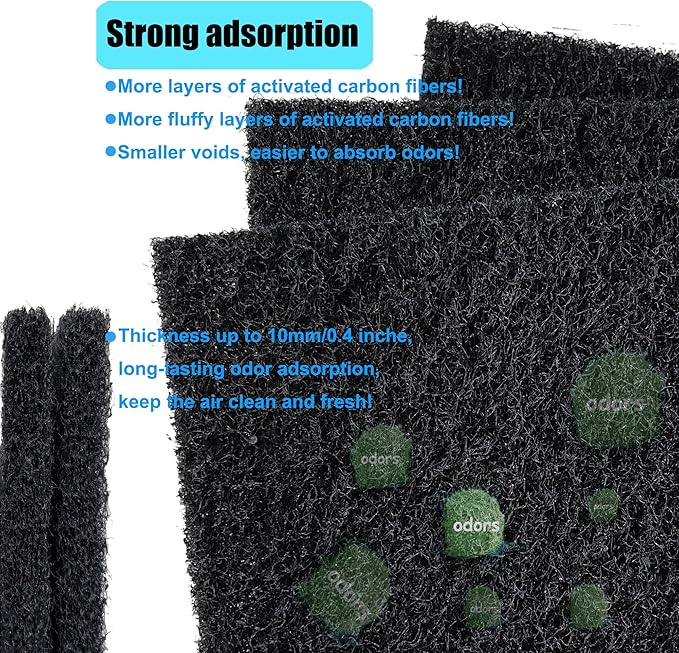12 Pack Replacement Odor Absorbing Filter Refills