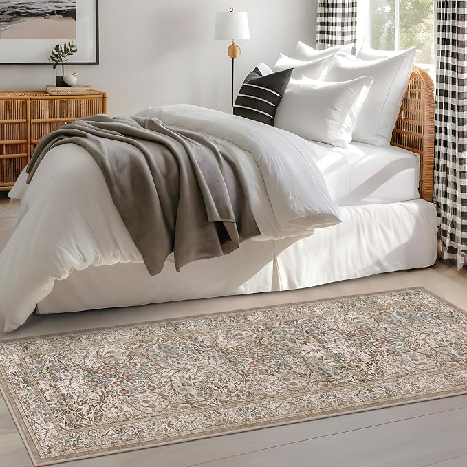 2x6 Washable Bathroom Runner Rug Non Slip