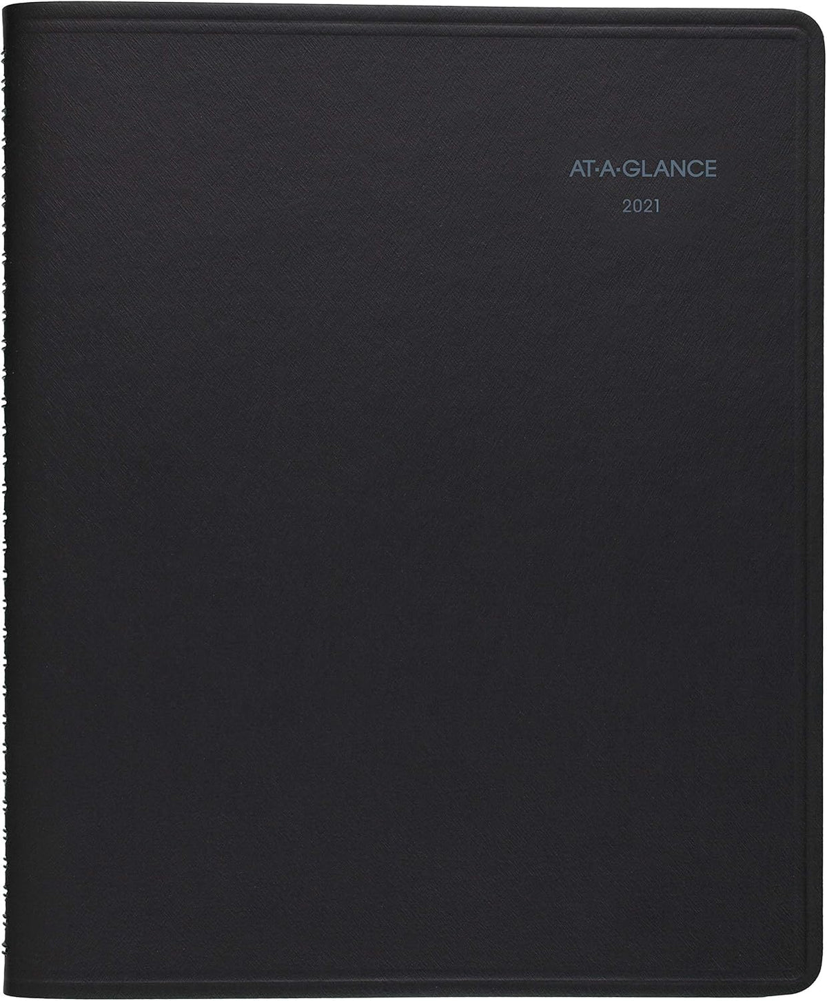 AT-A-GLANCE QuickNotes Recycled Weekly/Monthly Appointment Book, 8 x 10 Inches, Black, 2013 (76-01-05)
