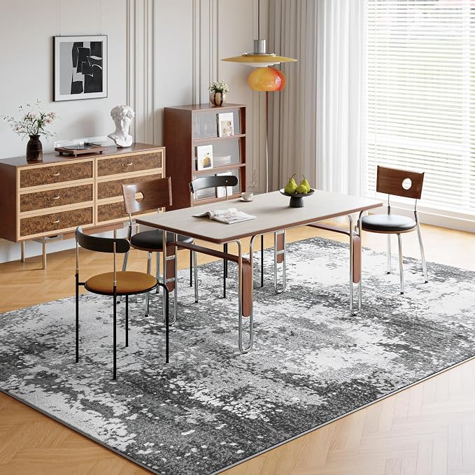 Washable Rug 8x10 Area Rugs for Living Room Bedroom Carpet, Dining Room Table