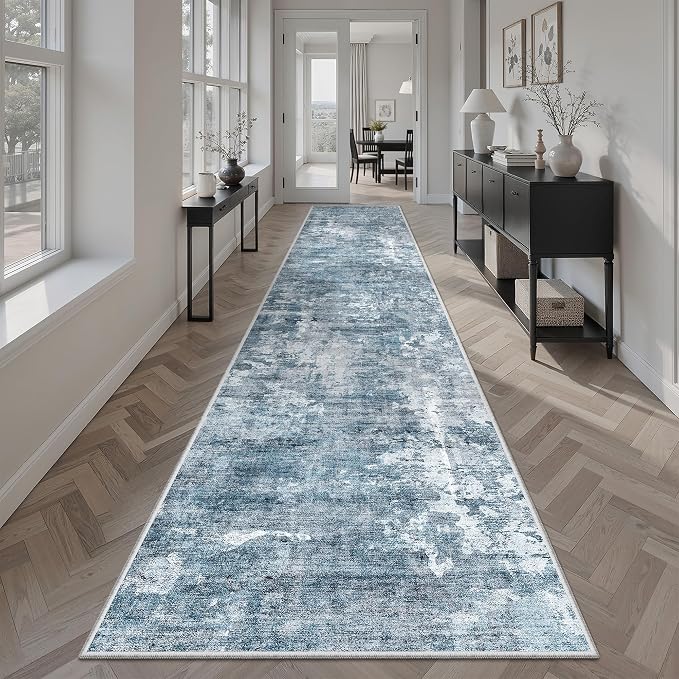Soalmost Runner Rug 2x12 Washable Non-Slip Hallway Runner Rugs
