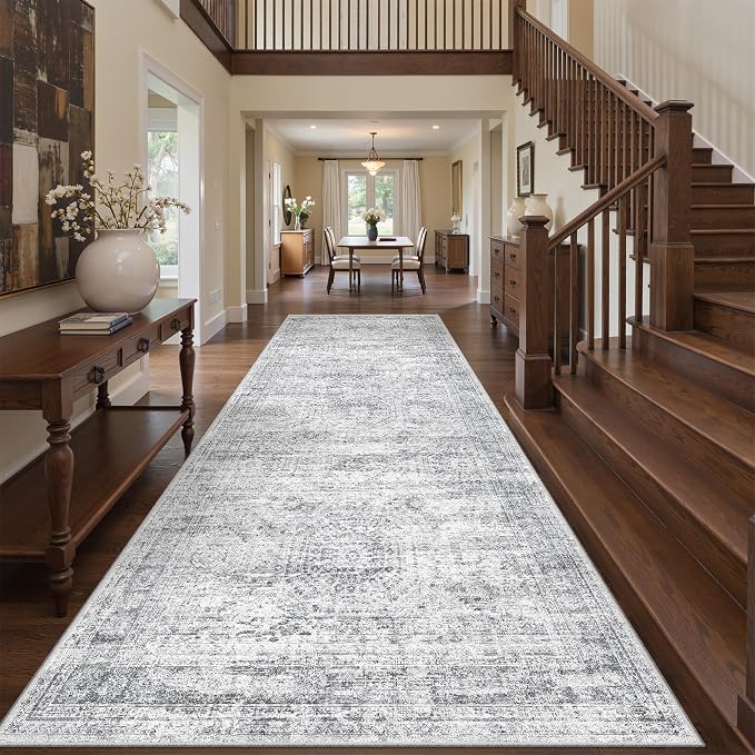 4x10 Runner Rug, Washable Hallway Runner Rug