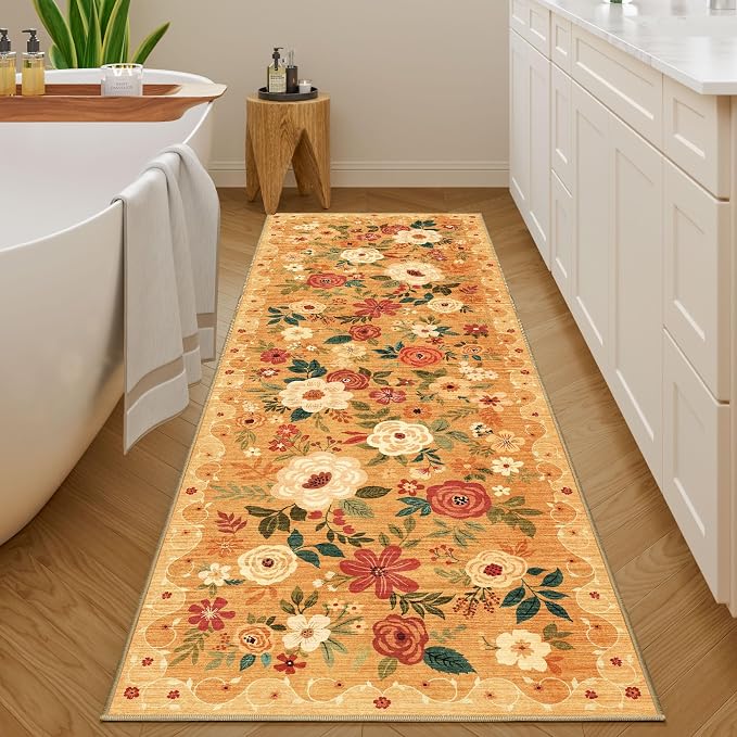 DUKINO Runner Rug, 2.6x8 Kitchen Rug