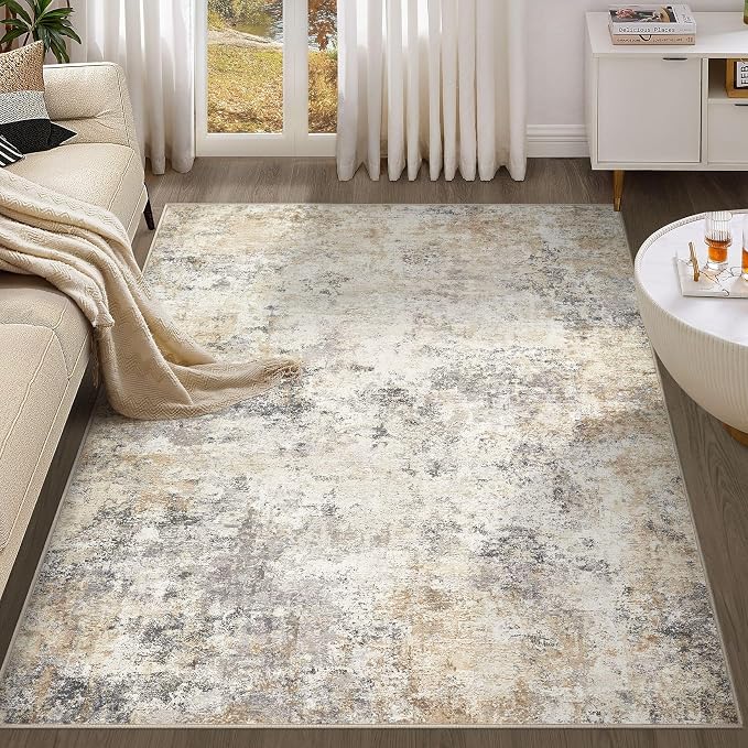 UERMEI 4x6 Area Rug Living Room Rugs