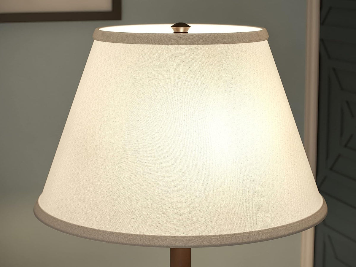 Kenroy Home Spyglass Table Lamp with Bronze Finish, Classic Style, 30.5" Height, 17" Width, 17" Depth
