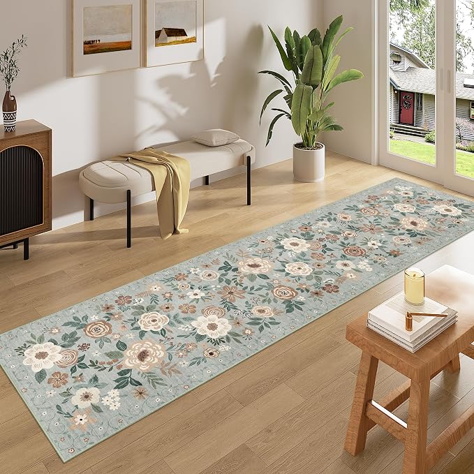 DUKINO Runner Rug, 2x10 Kitchen Runner Rug