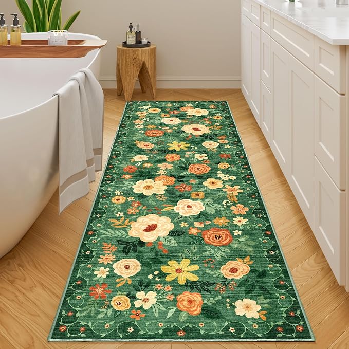 DUKINO Runner Rug, 2.6x8 Kitchen Rug